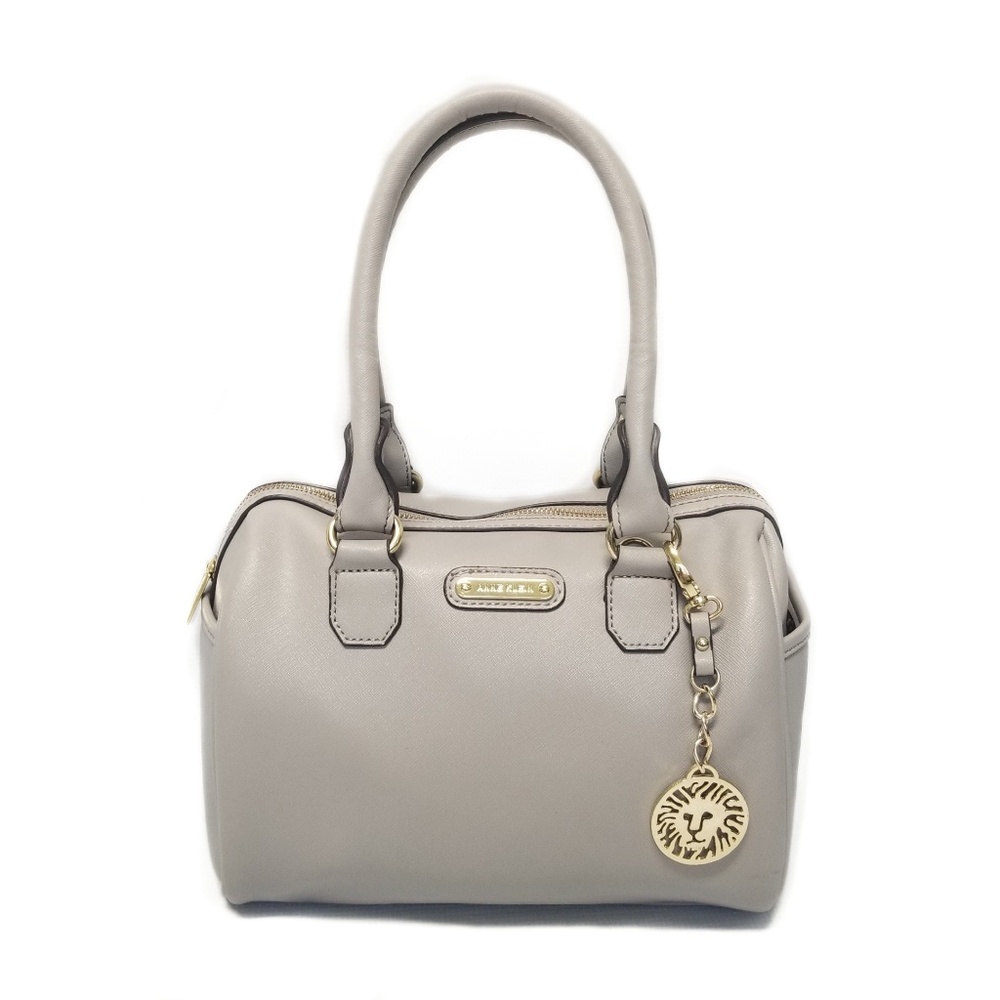 NEW ANNE KLEIN Gray Handbag Purse Medium Size